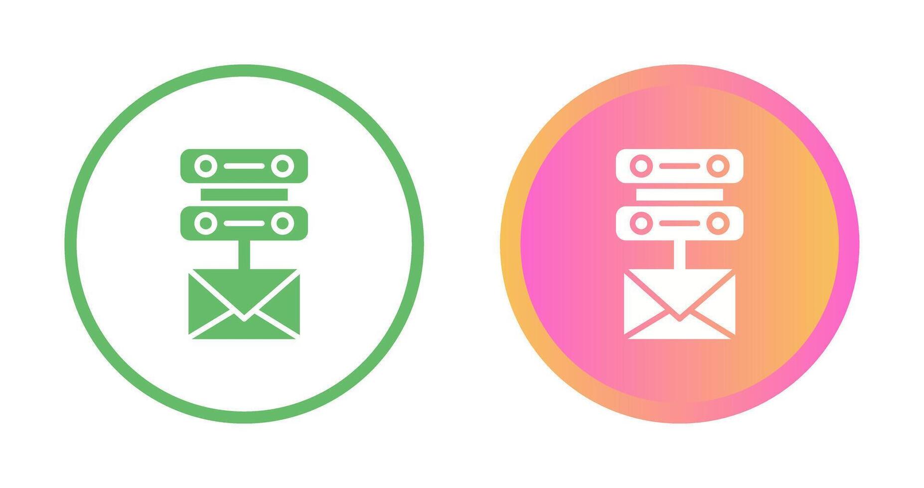 Email Server Vector Icon