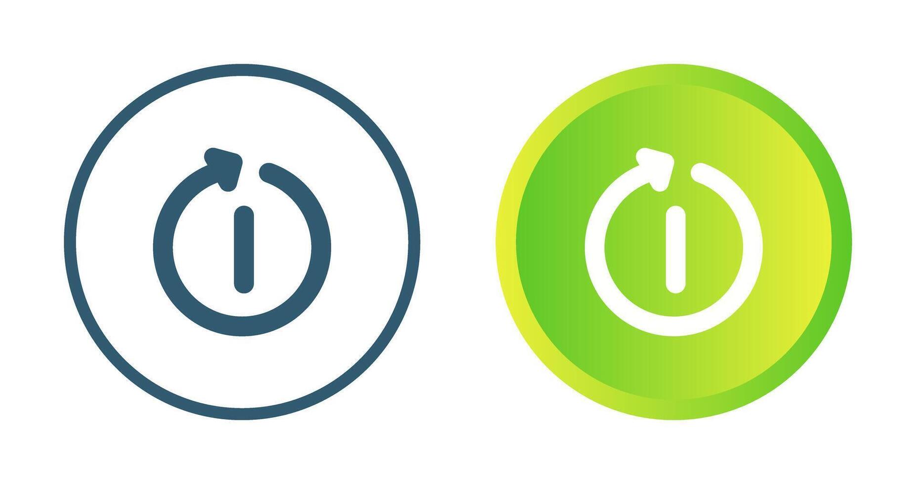Restart Vector Icon