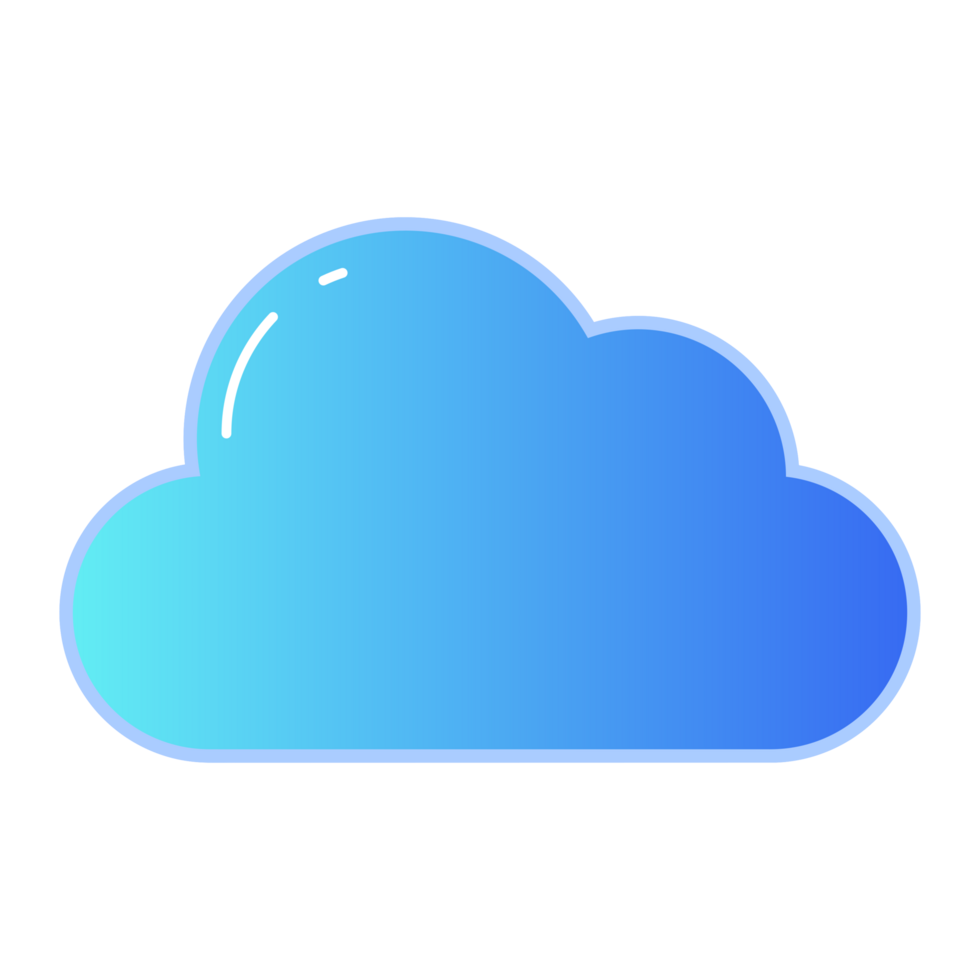 cloud icons, free weather png icons suitable for UI design, mobile applications, etc