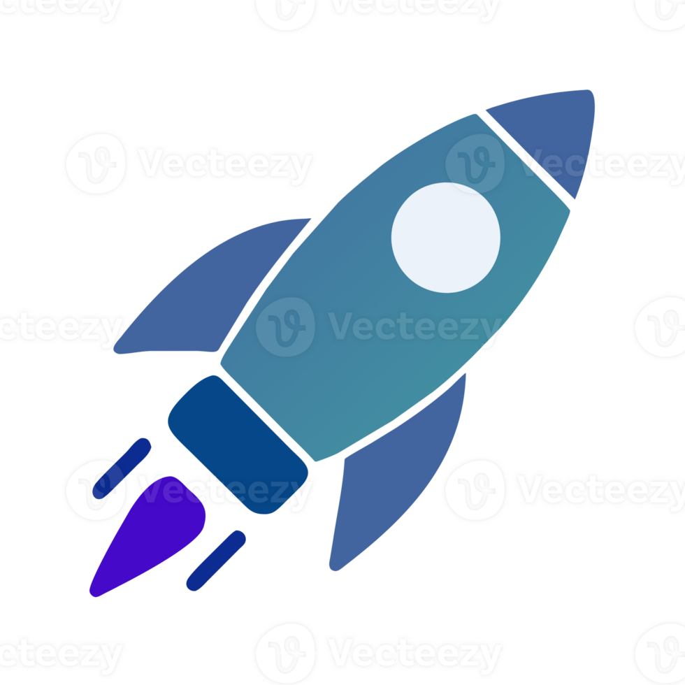 ai generiert Jet Rakete Symbol png