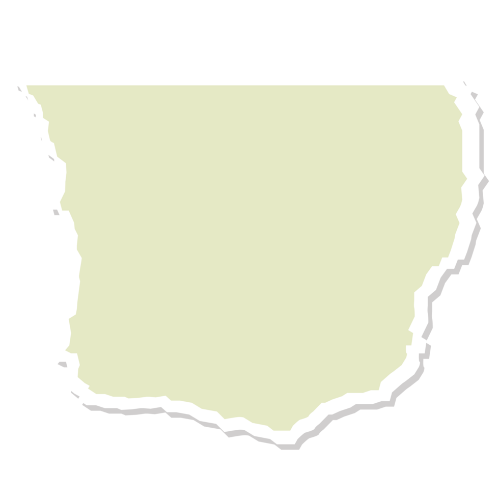 Torn Paper Abstract Shape png