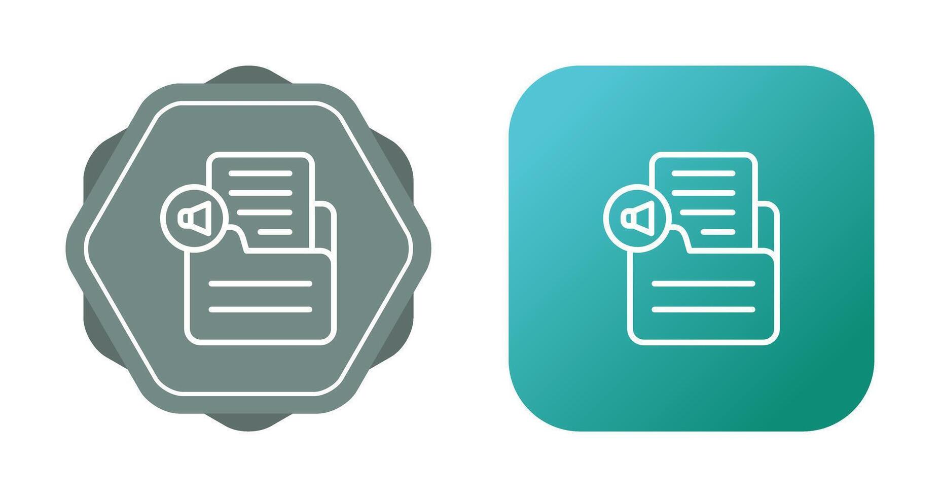 Document Insert Audio Vector Icon
