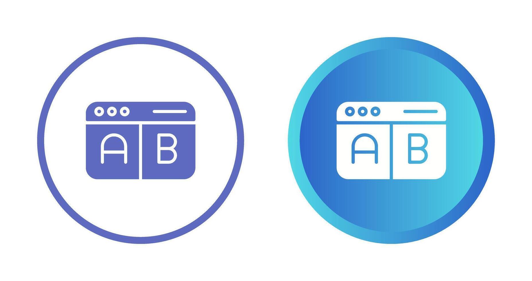 Multivariate Testing Vector Icon