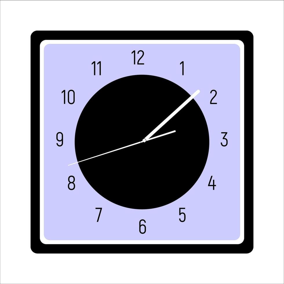 vector conjunto de oficina pared relojes de varios formas diseño modelo aislado en blanco antecedentes. marcar con romano numerales pared reloj Bosquejo para marca y publicidad aislado. reloj cara diseño