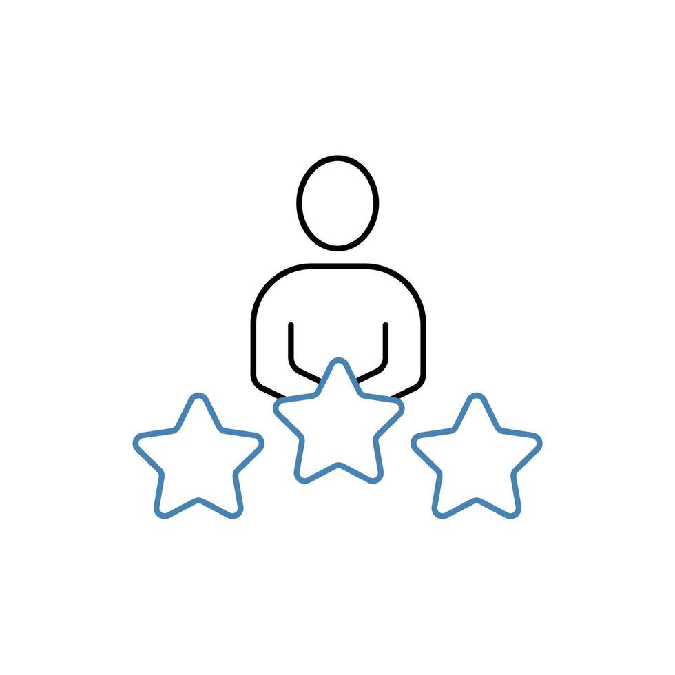 specialist concept line icon. Simple element illustration. specialist concept outline symbol design. vector