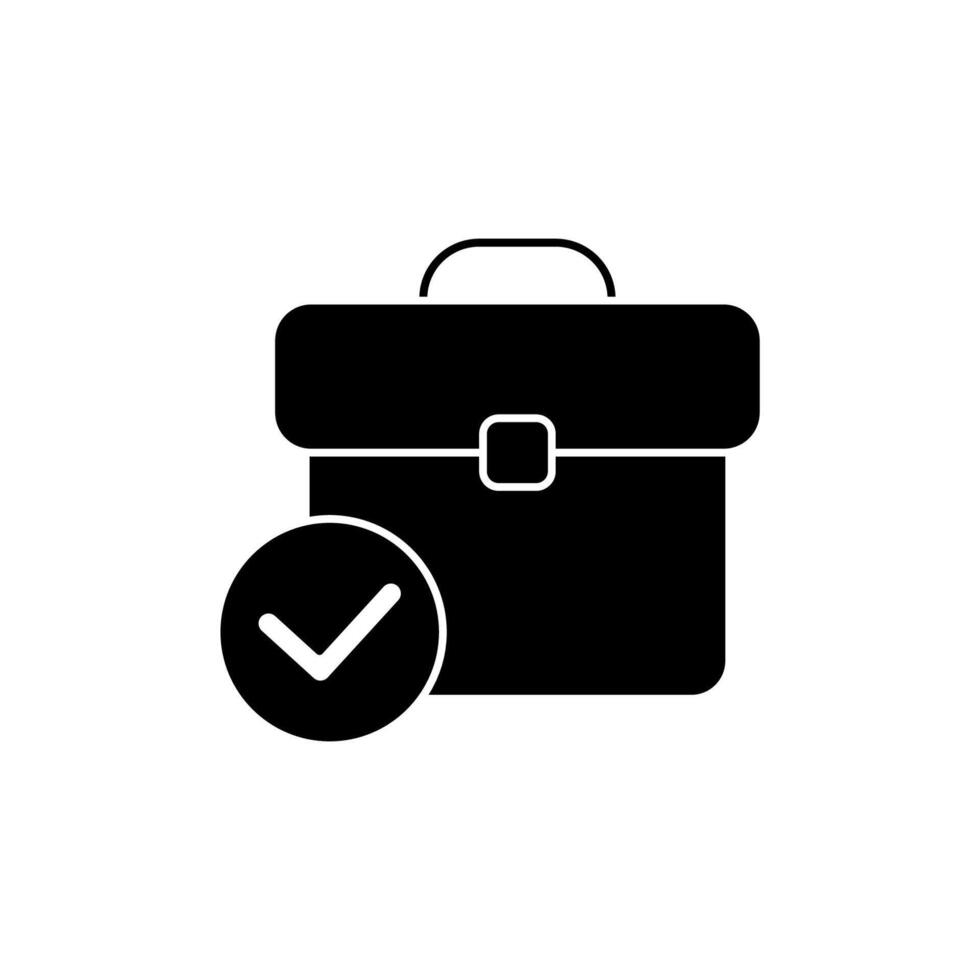 work concept line icon. Simple element illustration. work concept outline symbol design. vector