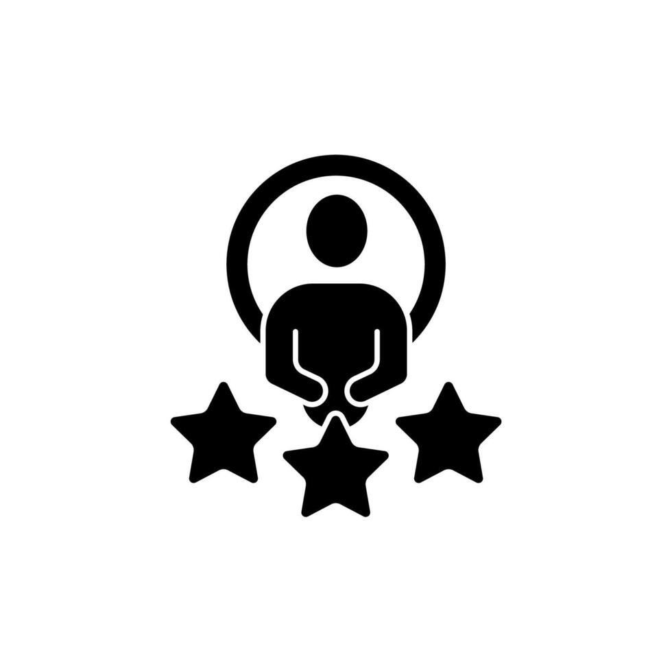 experience concept line icon. Simple element illustration. experience concept outline symbol design. vector