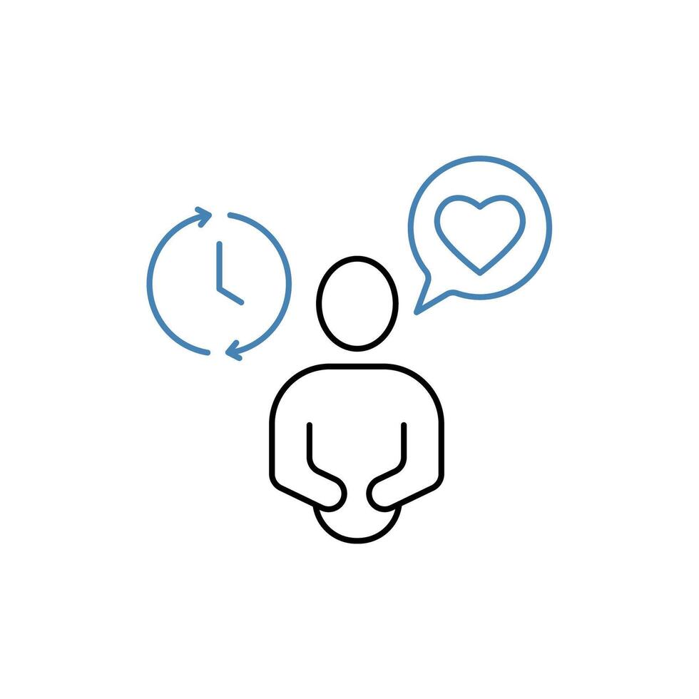 lifestyle concept line icon. Simple element illustration. lifestyle concept outline symbol design. vector