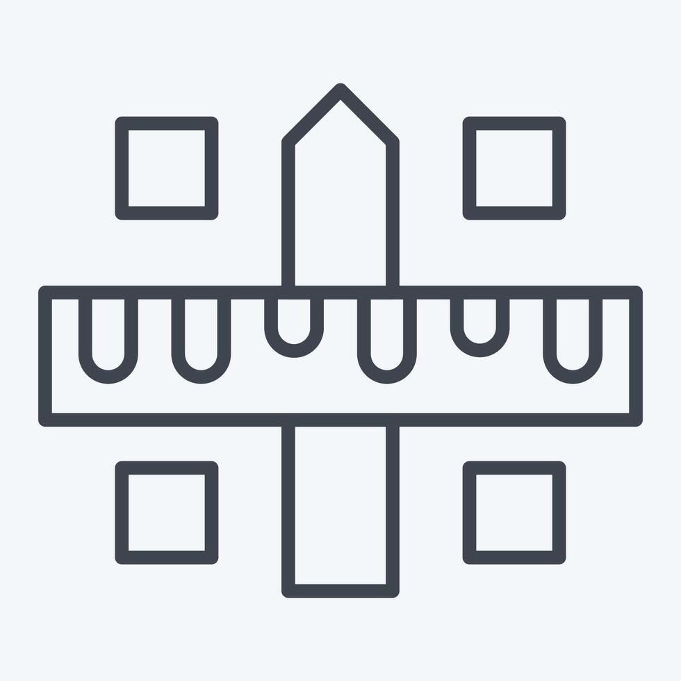 Icon Prototype. related to Creative Concept symbol. line style. simple design editable. simple illustration vector