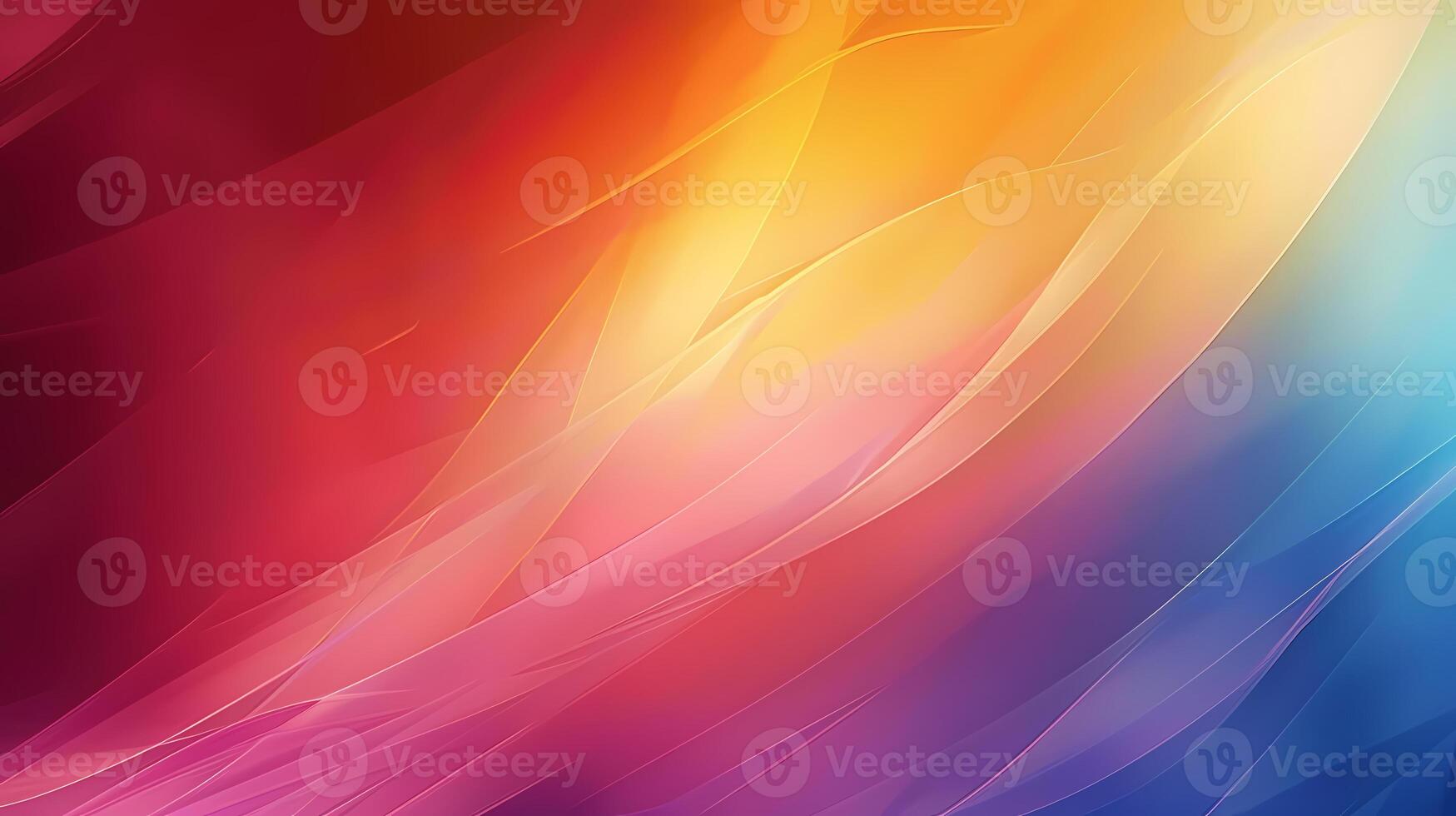 AI generated colorful retro abstract background photo