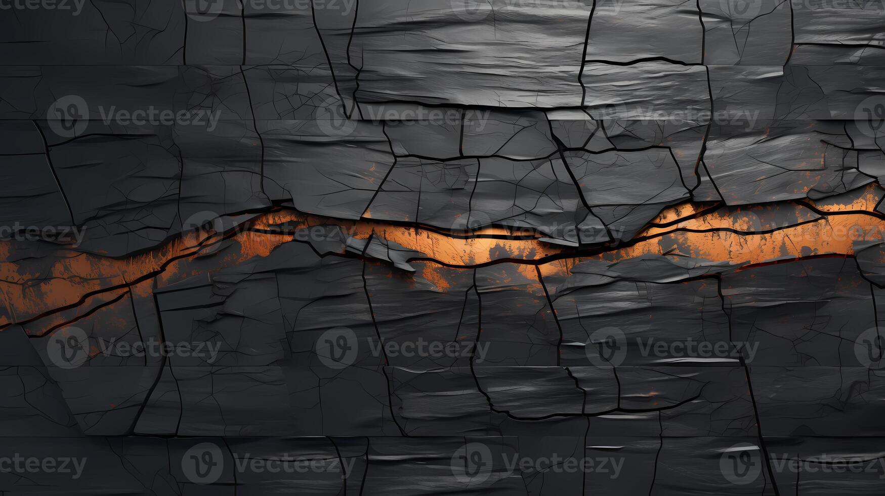 AI generated cracked dark wall black minimalist backgrounds photo