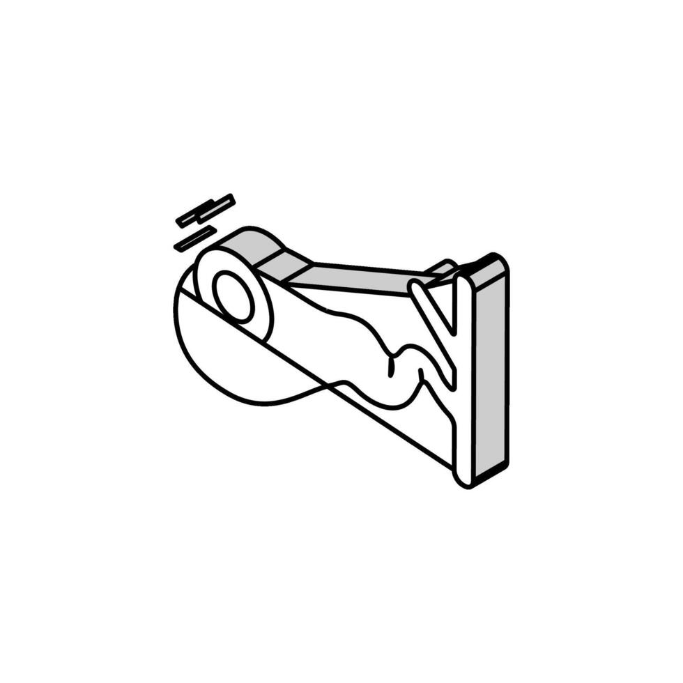 gallbladder check gastroenterologist isometric icon vector illustration