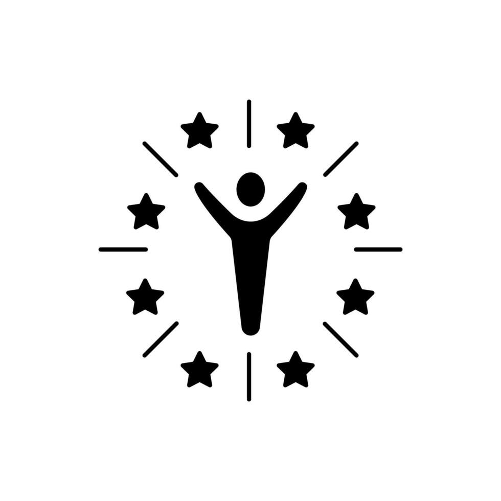 existence concept line icon. Simple element illustration. existence concept outline symbol design. vector