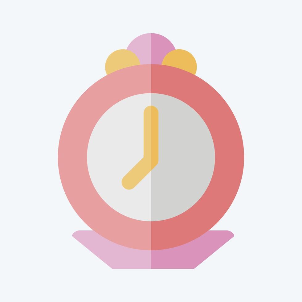 Icon Pocket Watch. related to Jewelry symbol. flat style. simple design editable. simple illustration vector