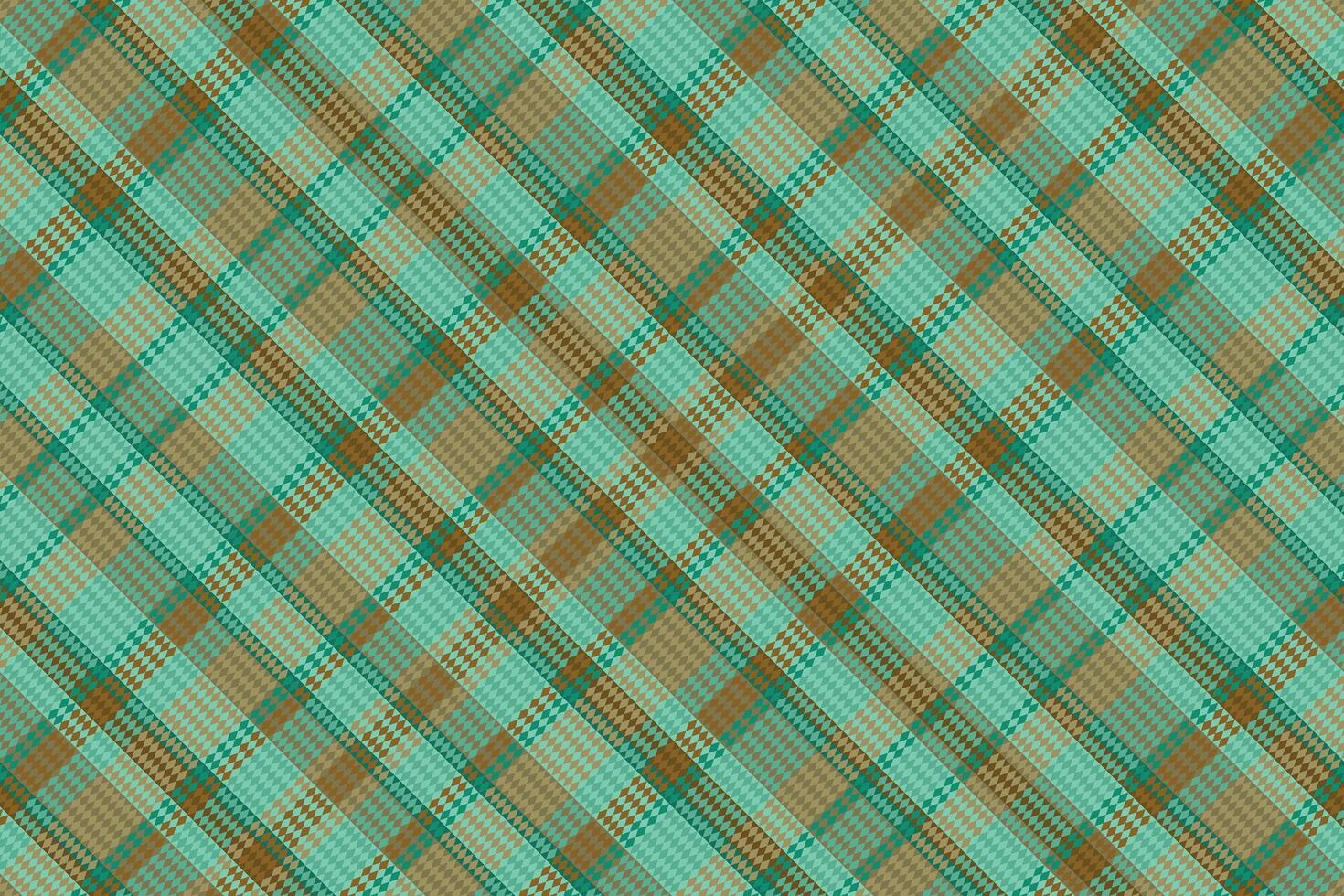 Tartan plaid pattern with texture and warm color. vector