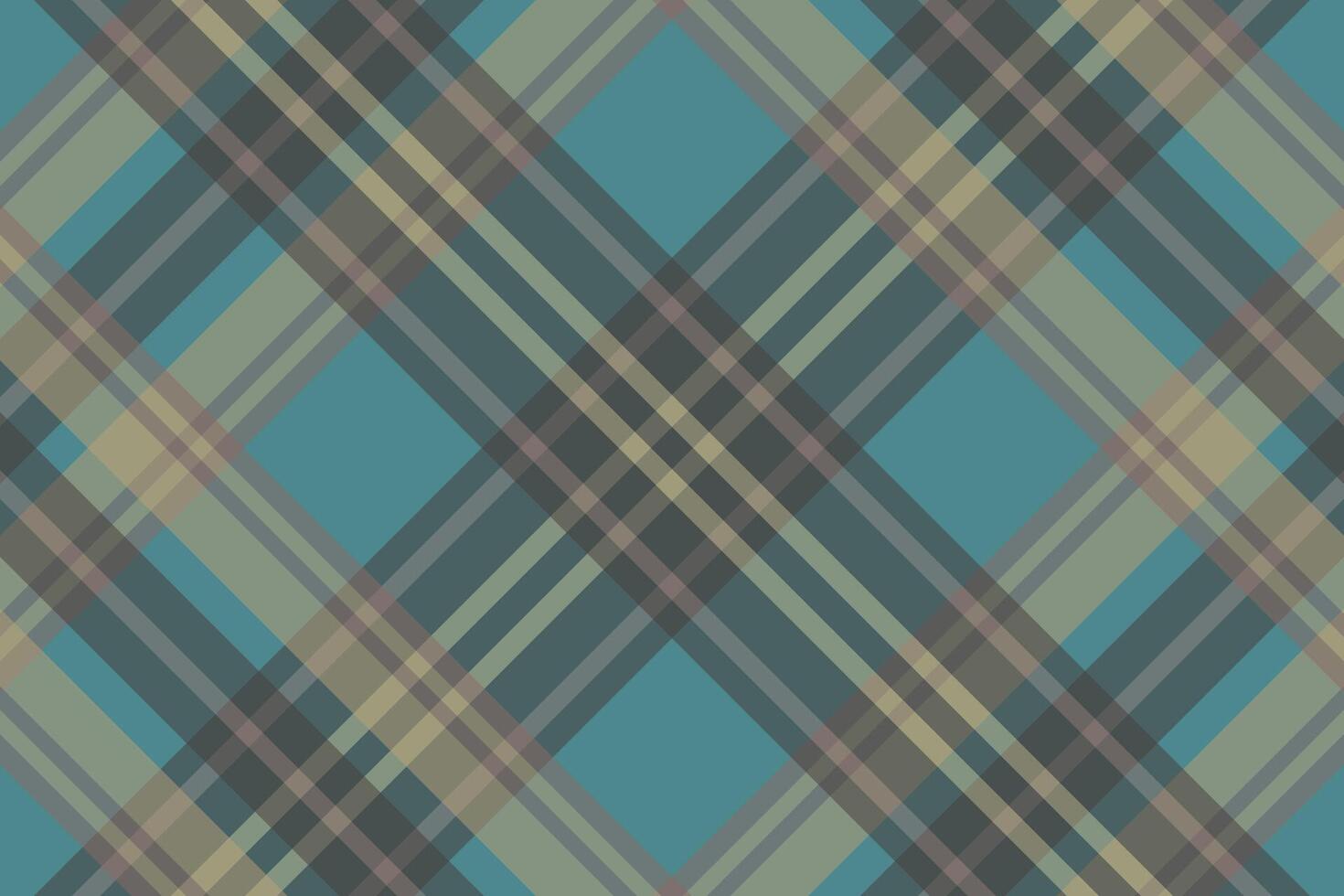 Tartan plaid pattern with texture and warm color. Vector illustration.