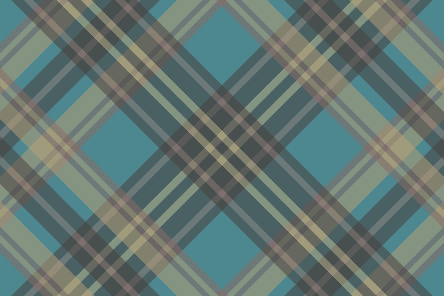 Tartan plaid pattern with texture and warm color. Vector illustration.