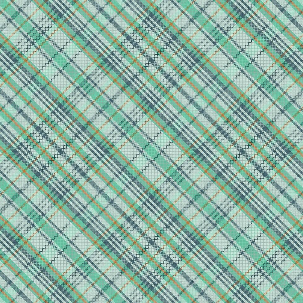 Tartan plaid pattern with texture and warm color. Vector illustration.