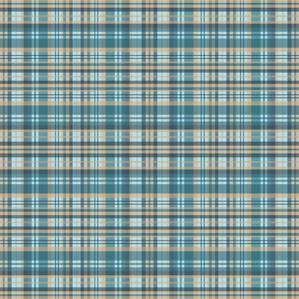 Tartan plaid pattern with texture and warm color. vector
