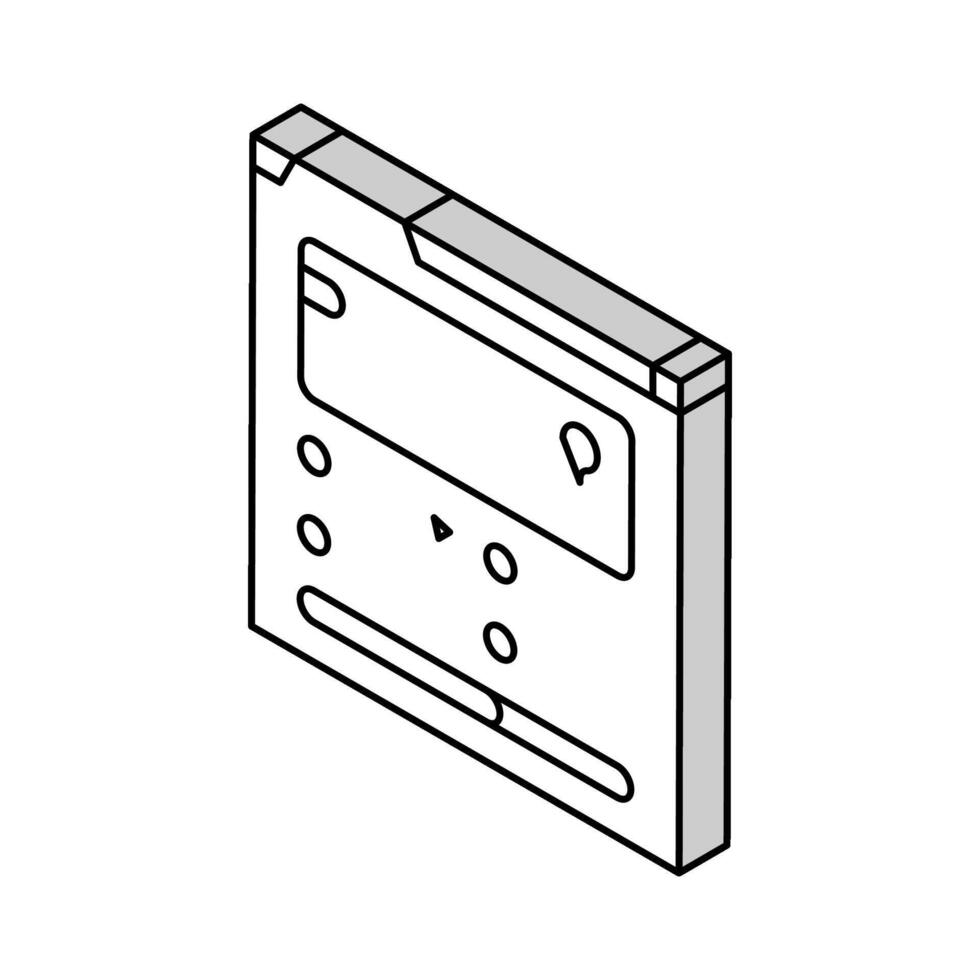 quiz tests online learning platform isometric icon vector illustration