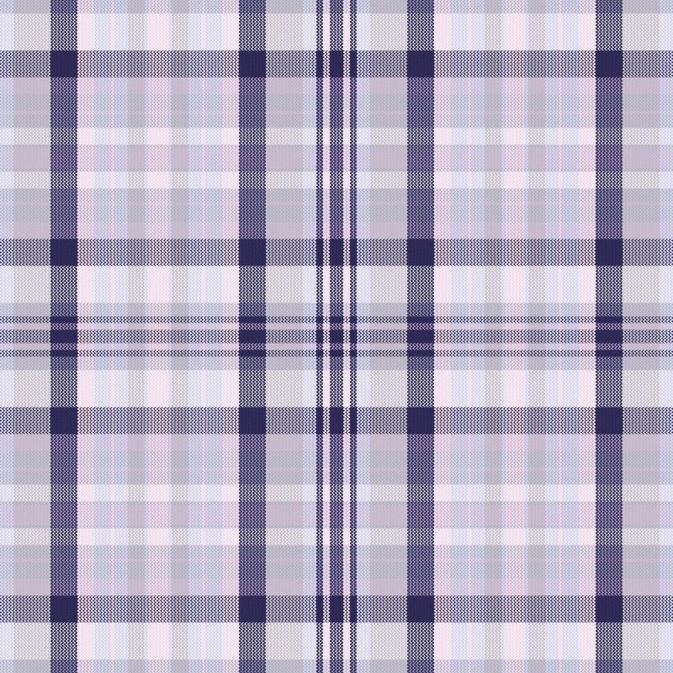 Tartan plaid pattern with texture and warm color. vector
