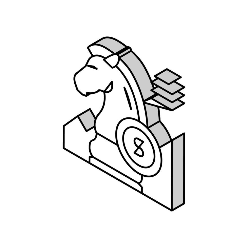 investment strategy financial advisor isometric icon vector illustration