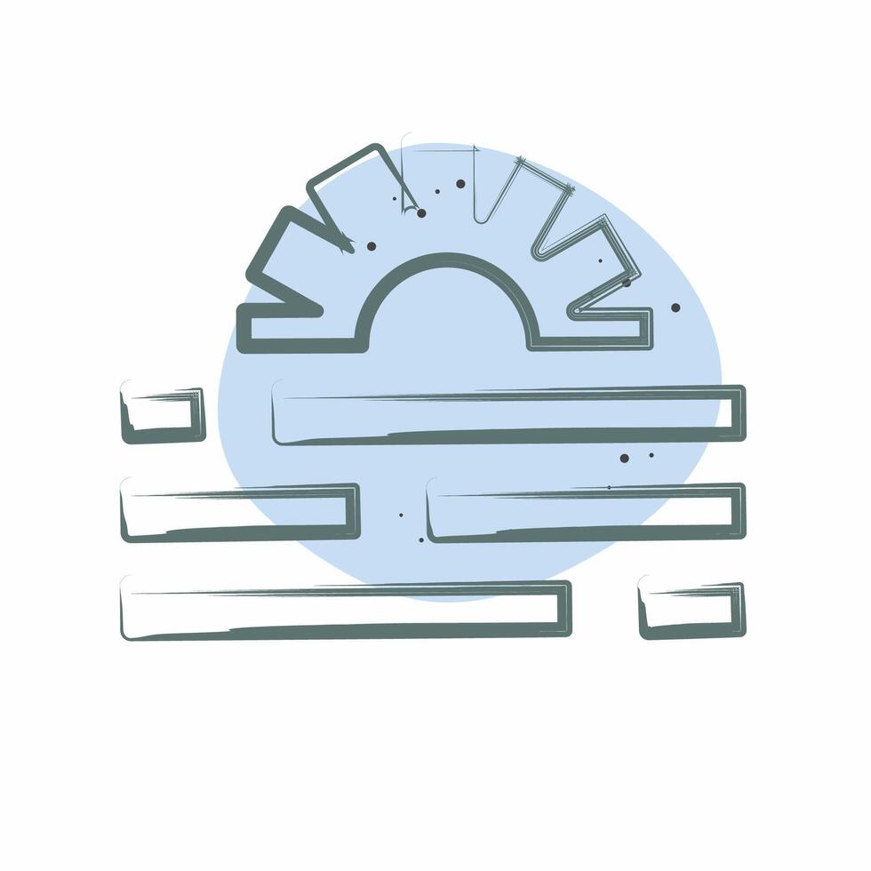 Icon Modification. related to Creative Concept symbol. Color Spot Style. simple design editable. simple illustration vector