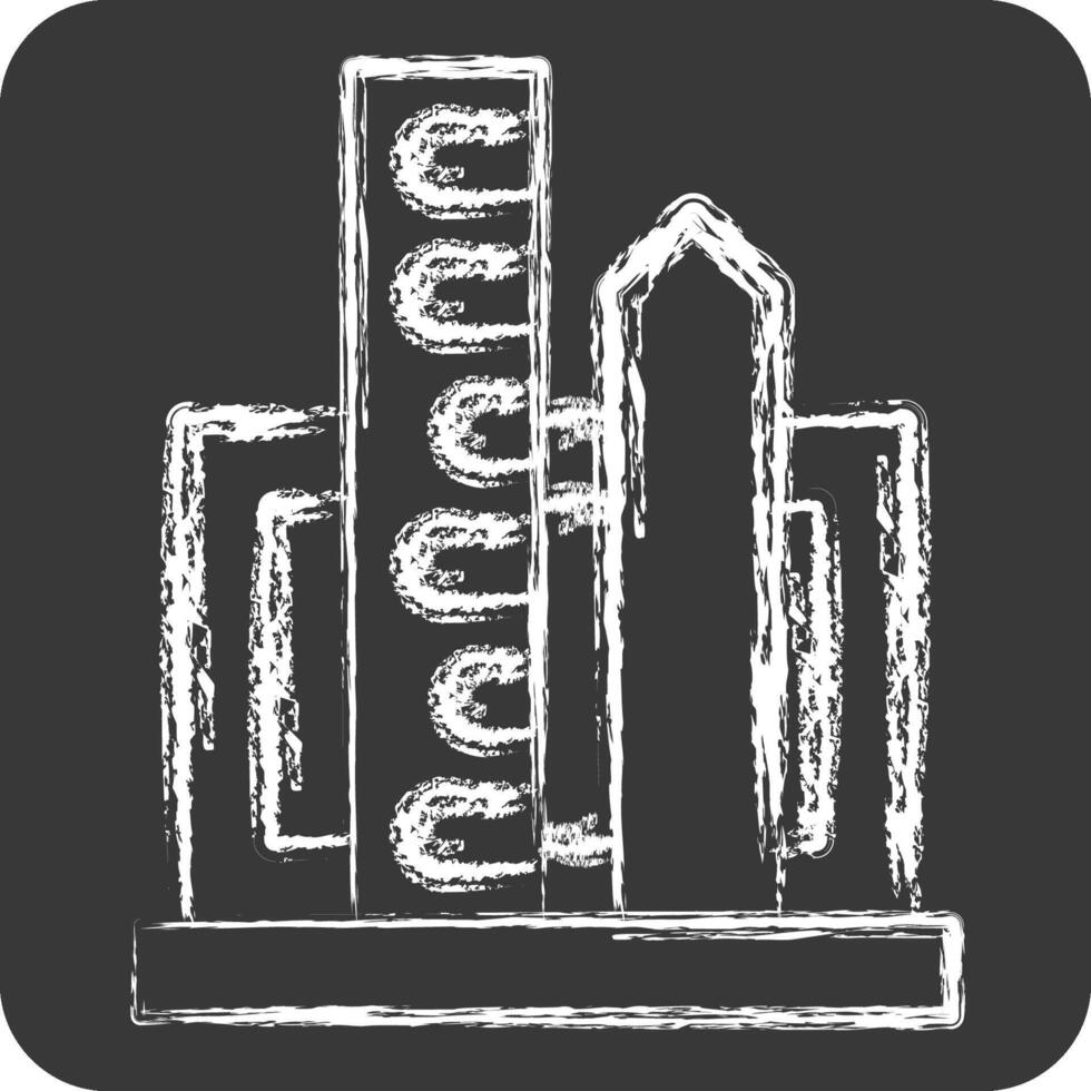 Icon Project Management. related to Creative Concept symbol. chalk Style. simple design editable. simple illustration vector