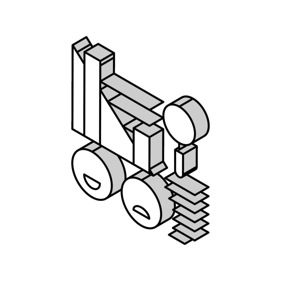 investigando comentarios isométrica icono vector ilustración