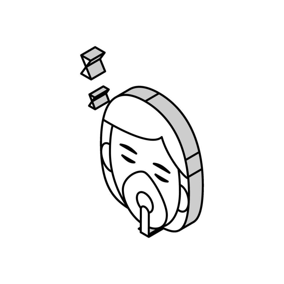 check list isometric icon vector illustration