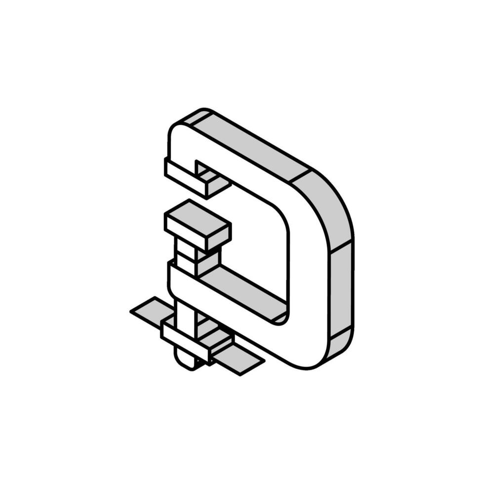 vice jewellery isometric icon vector illustration
