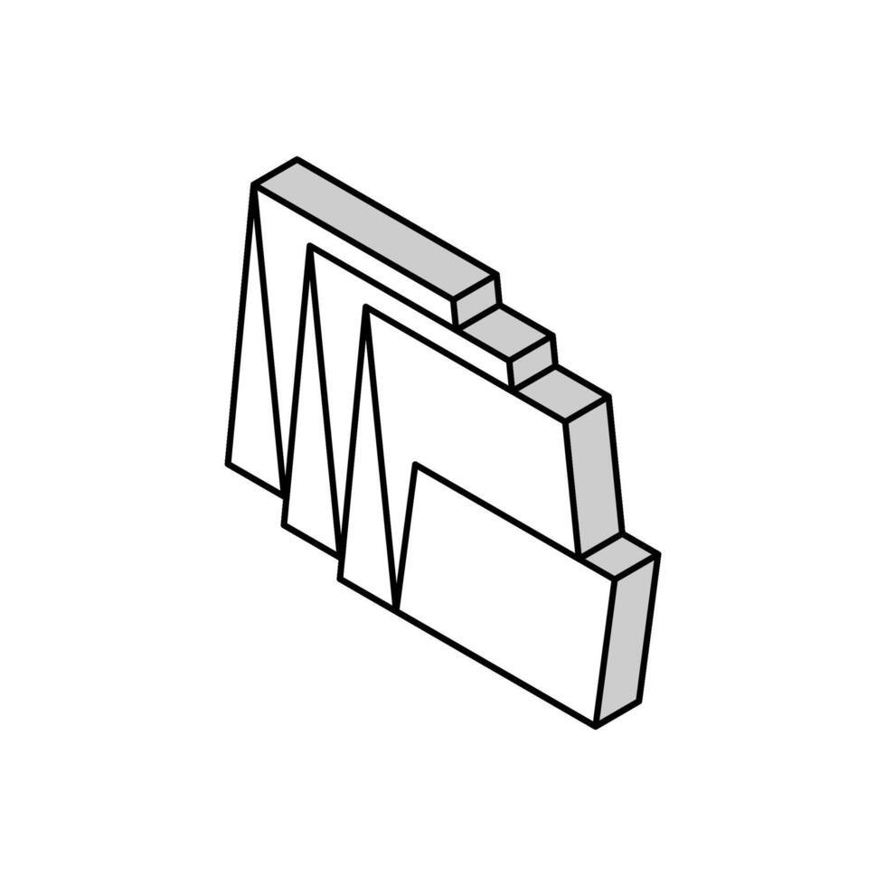 floor tiles isometric icon vector illustration