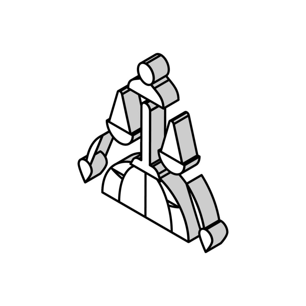 international adoption isometric icon vector illustration