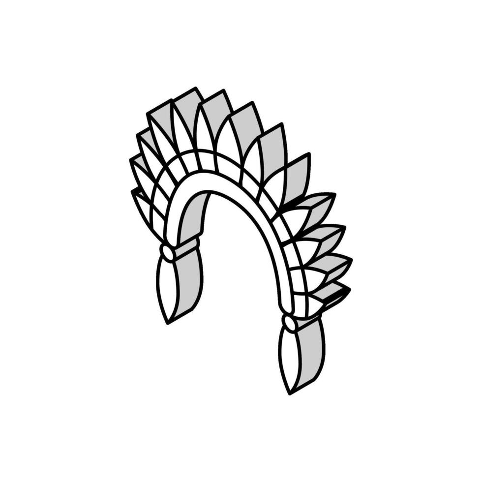roach boho isometric icon vector illustration
