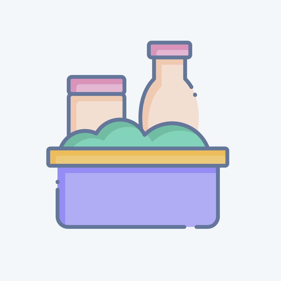 Icon Beer. related to Picnic symbol. doodle style. simple design editable. simple illustration vector