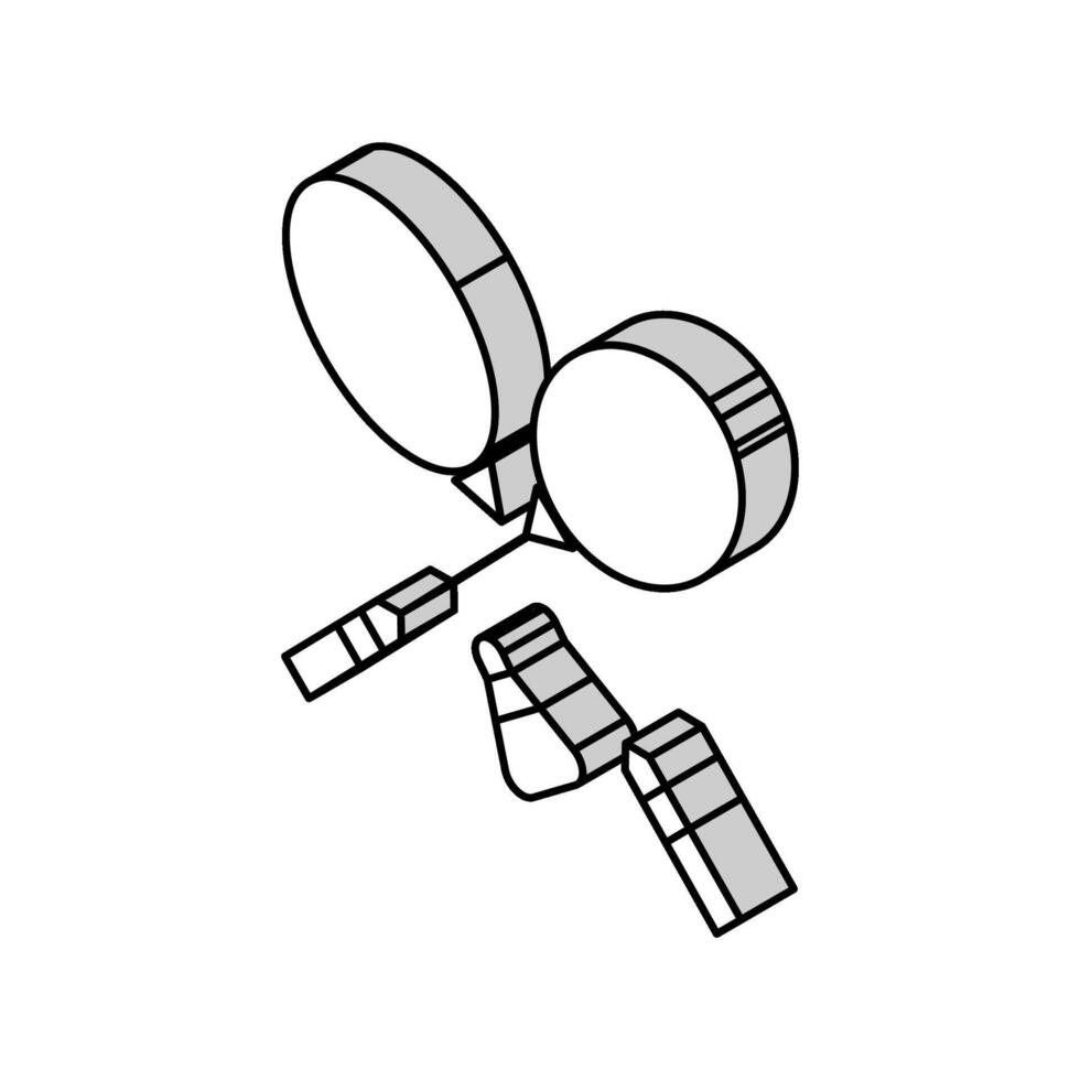 badminton sport game isometric icon vector illustration