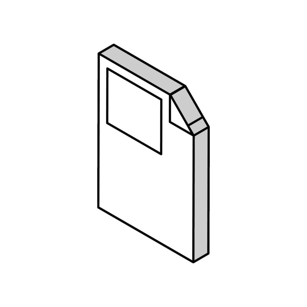 copywriting text isometric icon vector illustration