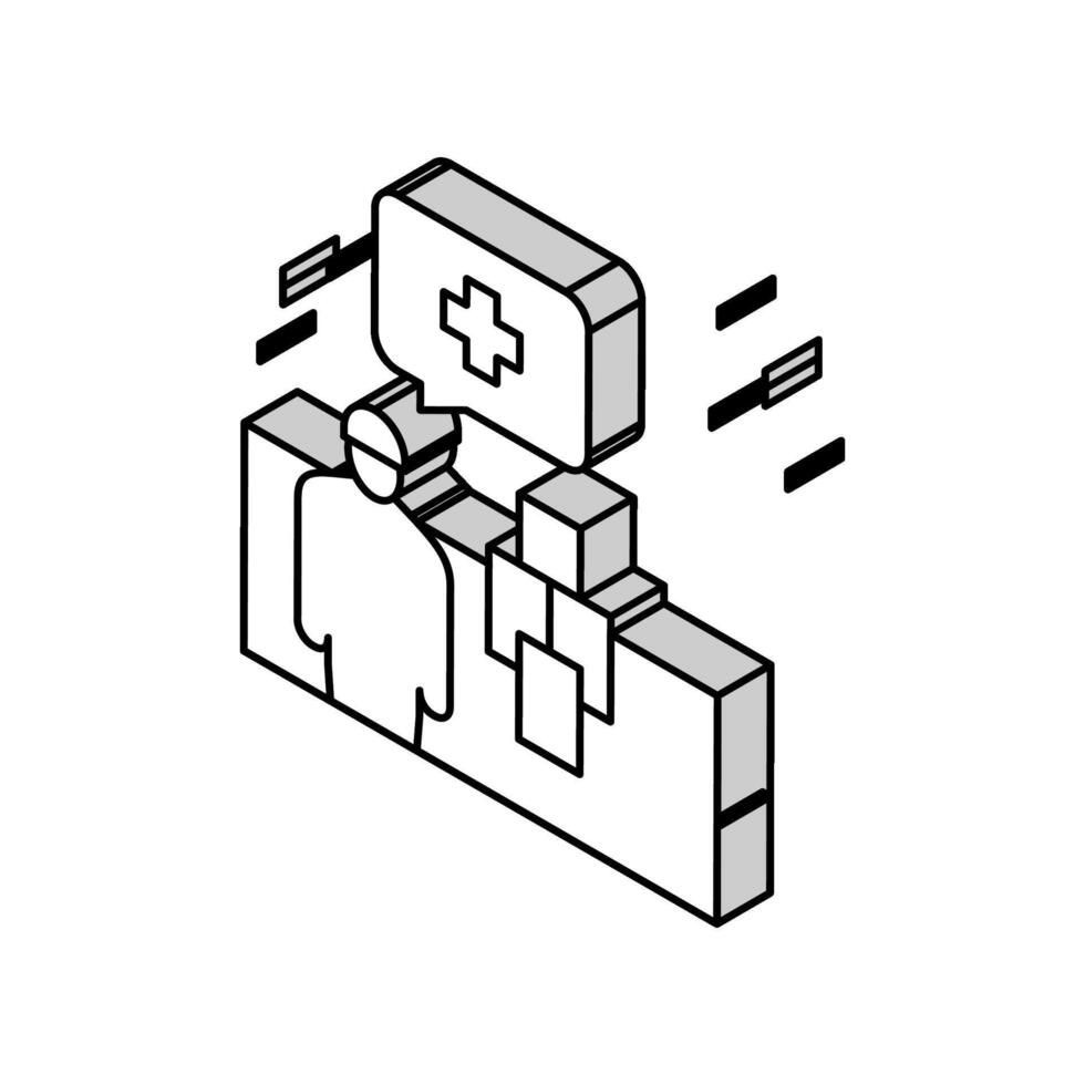 soil remediation isometric icon vector illustration