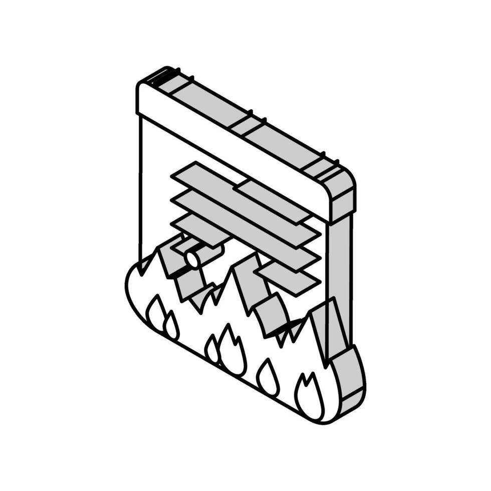 deadline project isometric icon vector illustration