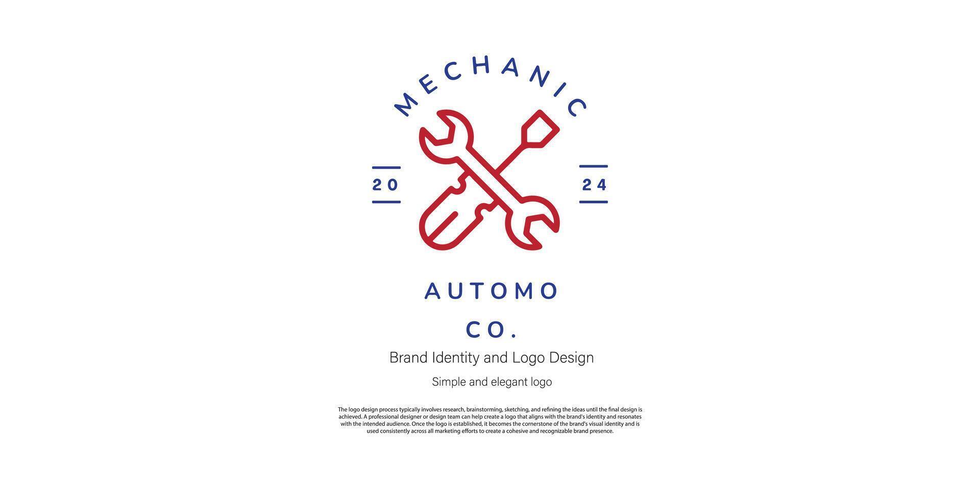 mechanical amd automotive logo design for logo designer or web developer vector