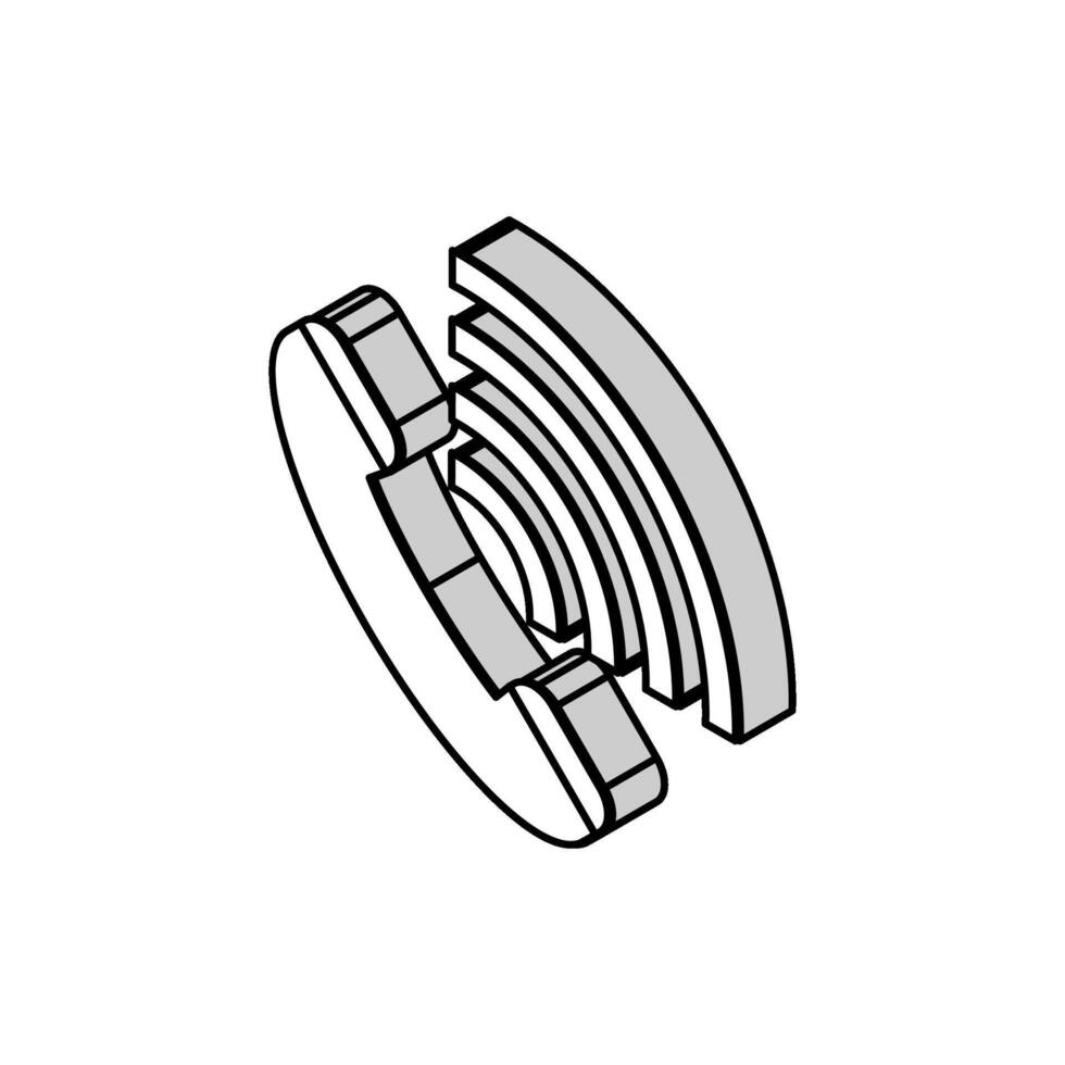 call emergency isometric icon vector illustration