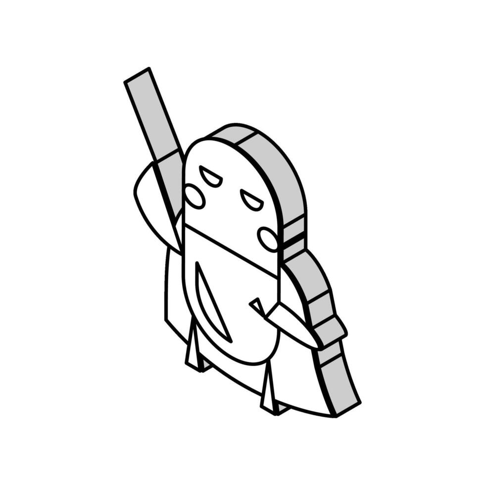 capsule medical isometric icon vector illustration