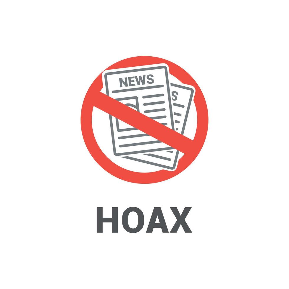 vector design of news symbols, fake news, newspaper concept.