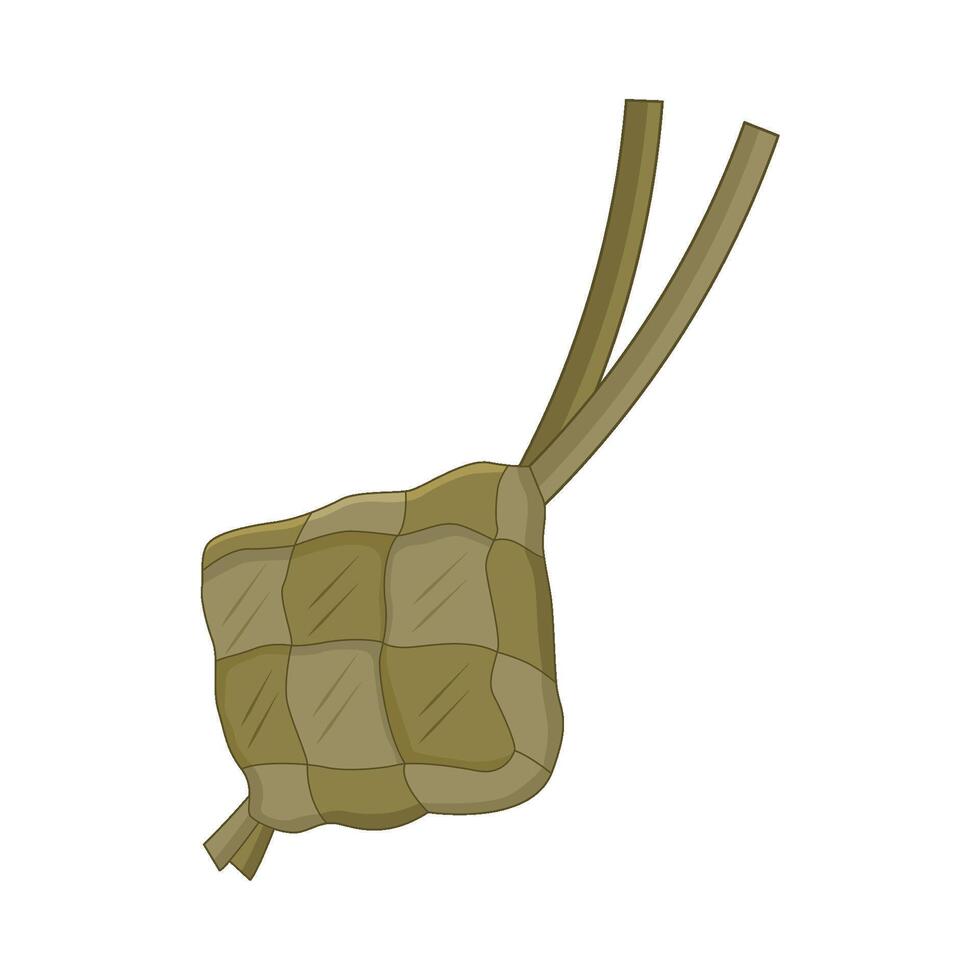 ilustración de ketupat vector