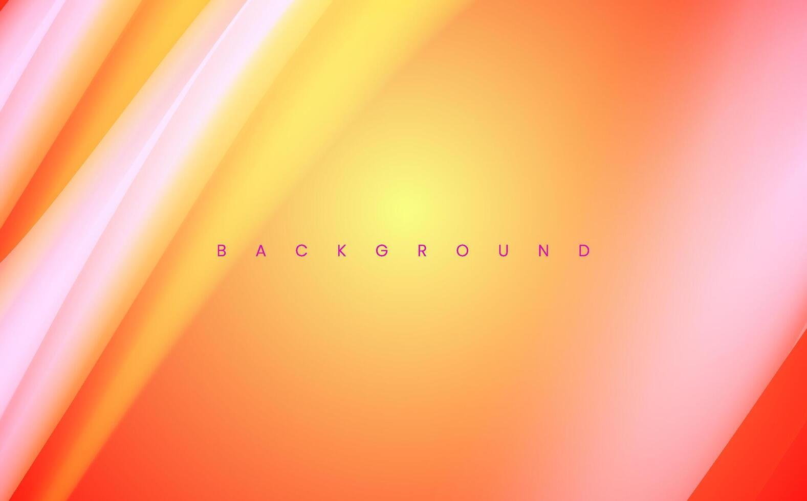 Orange wave futuristic blur abstract background vector