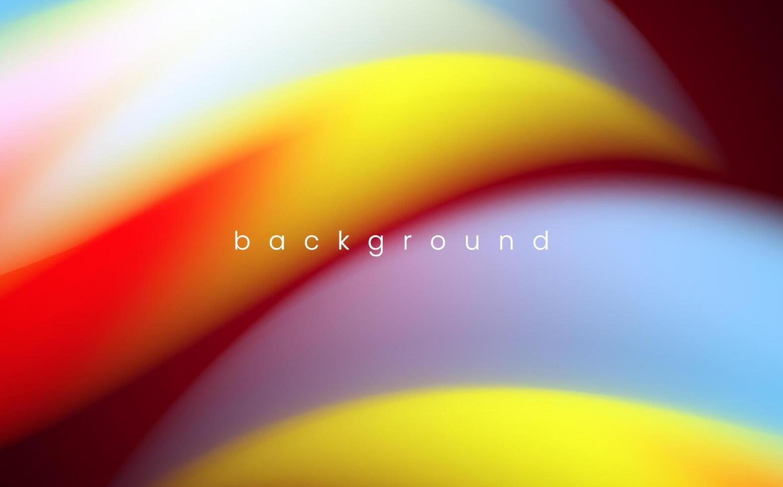 Rainbow soft vibrant smooth beauty abstract backgorund design vector