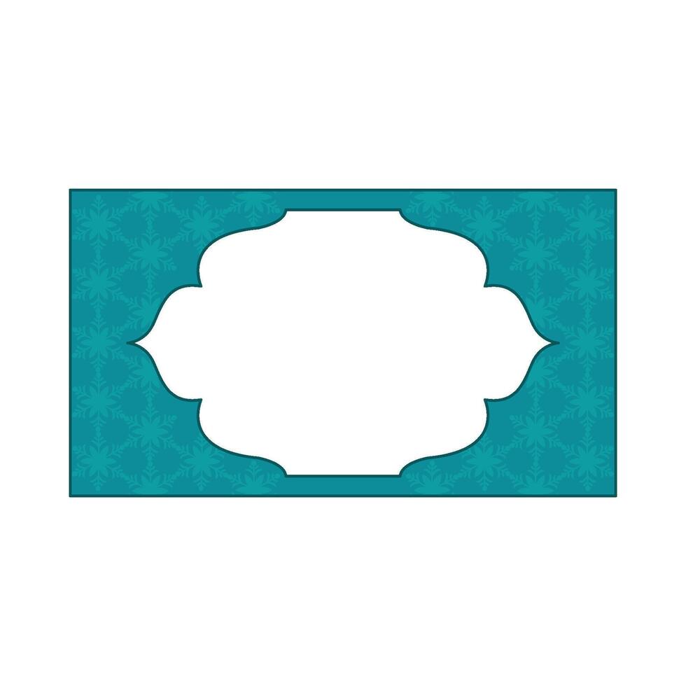 illustration of ramadan frame vector
