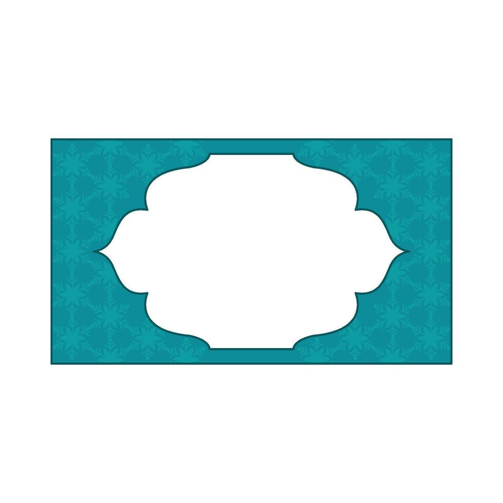 illustration of ramadan frame vector