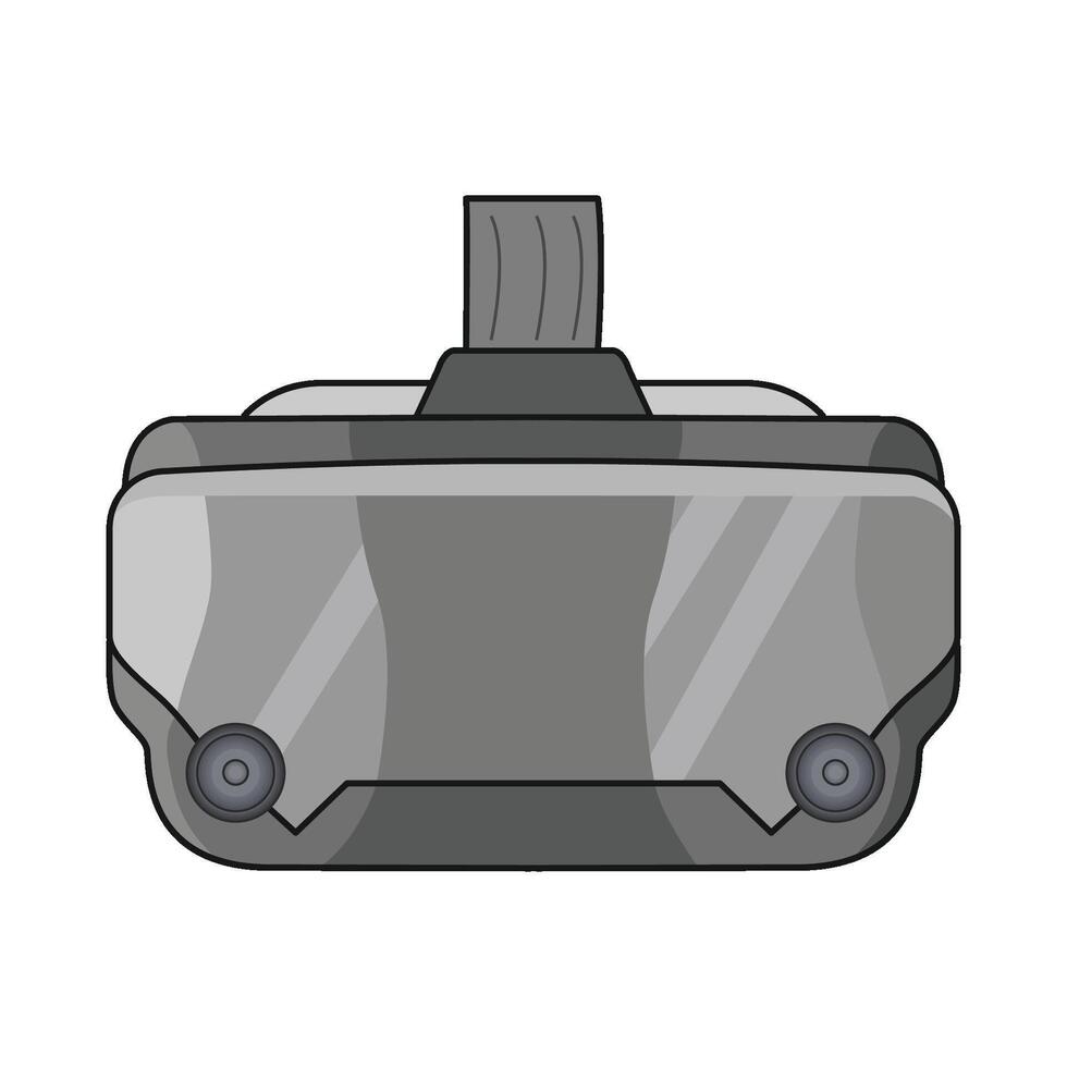 ilustración de vr lentes vector