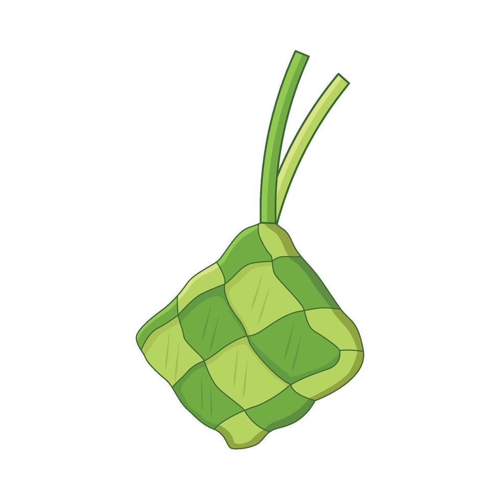 ilustración de ketupat vector